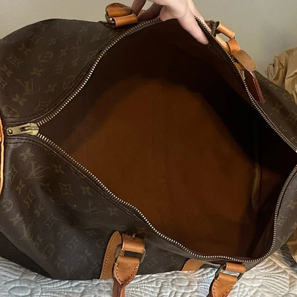 Louis Vuitton Brown Monogram Travel Bag - Picture 7 of 15